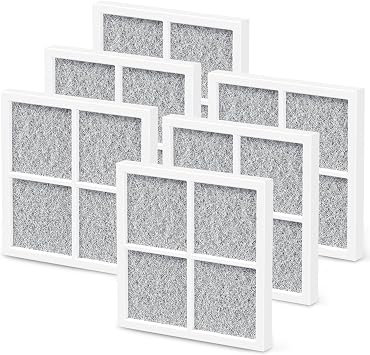 LT120F Air Filter for LG LT120F Refrigerator and Kenmore Fridge Elite 46-9918 469918 9918 Refrigerator, Part No.ADQ73214404 ADQ73214403 ADQ73214402, 6 Pack