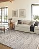 Loloi Amber Lewis Alie Collection ALE-04 SkyStone 9-6 x 13-1, .13 Pile Height, Area Rug