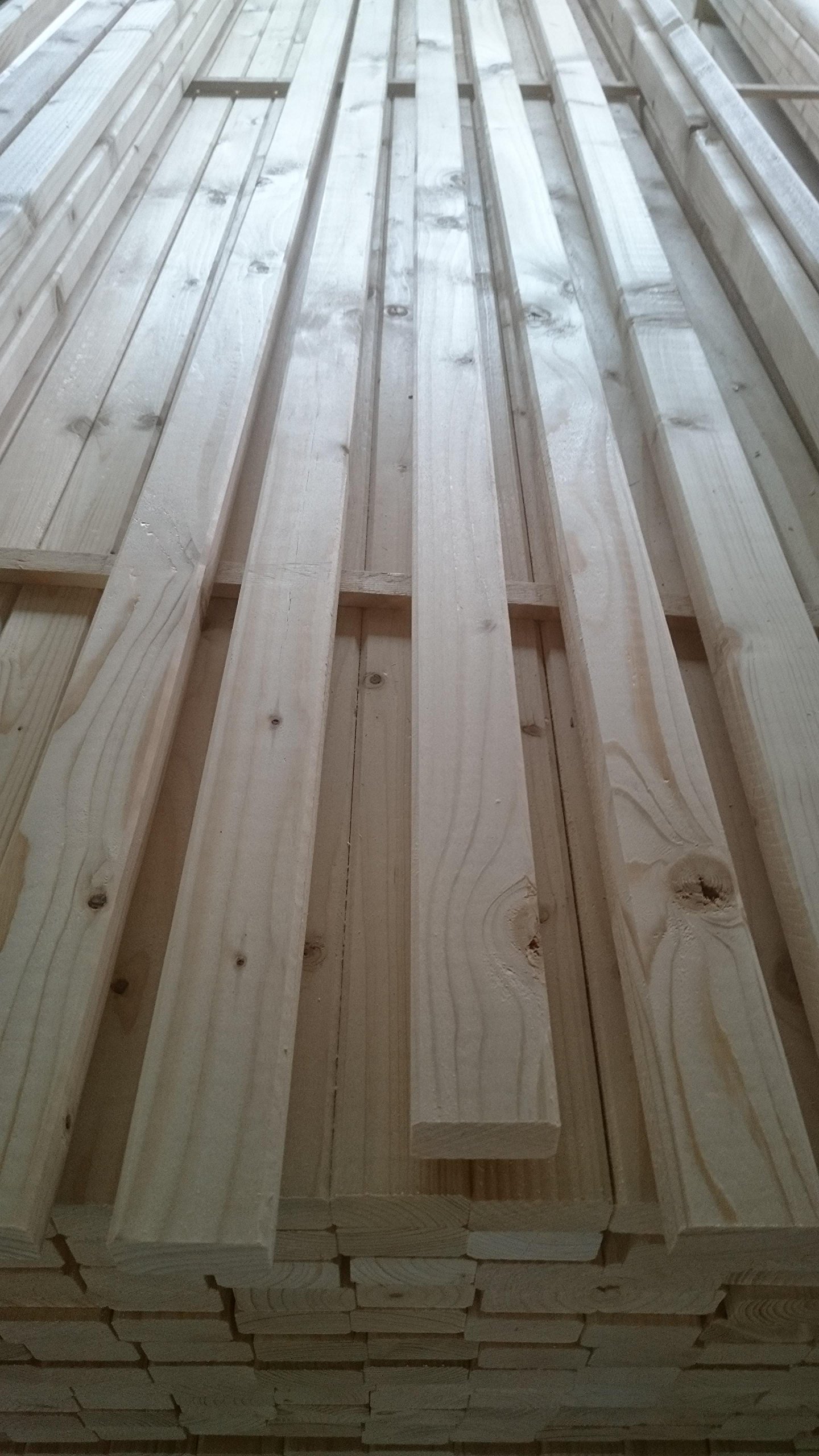 Naturbelassenes Holz 10 Stück B/C - Holz 20mm x 44mm x 1950mm Leisten gehobelt Basteln Zaun Unterkonstruktion Sterne Weihnachtsbaum Akustikpaneele Wandpaneele Verkleidung