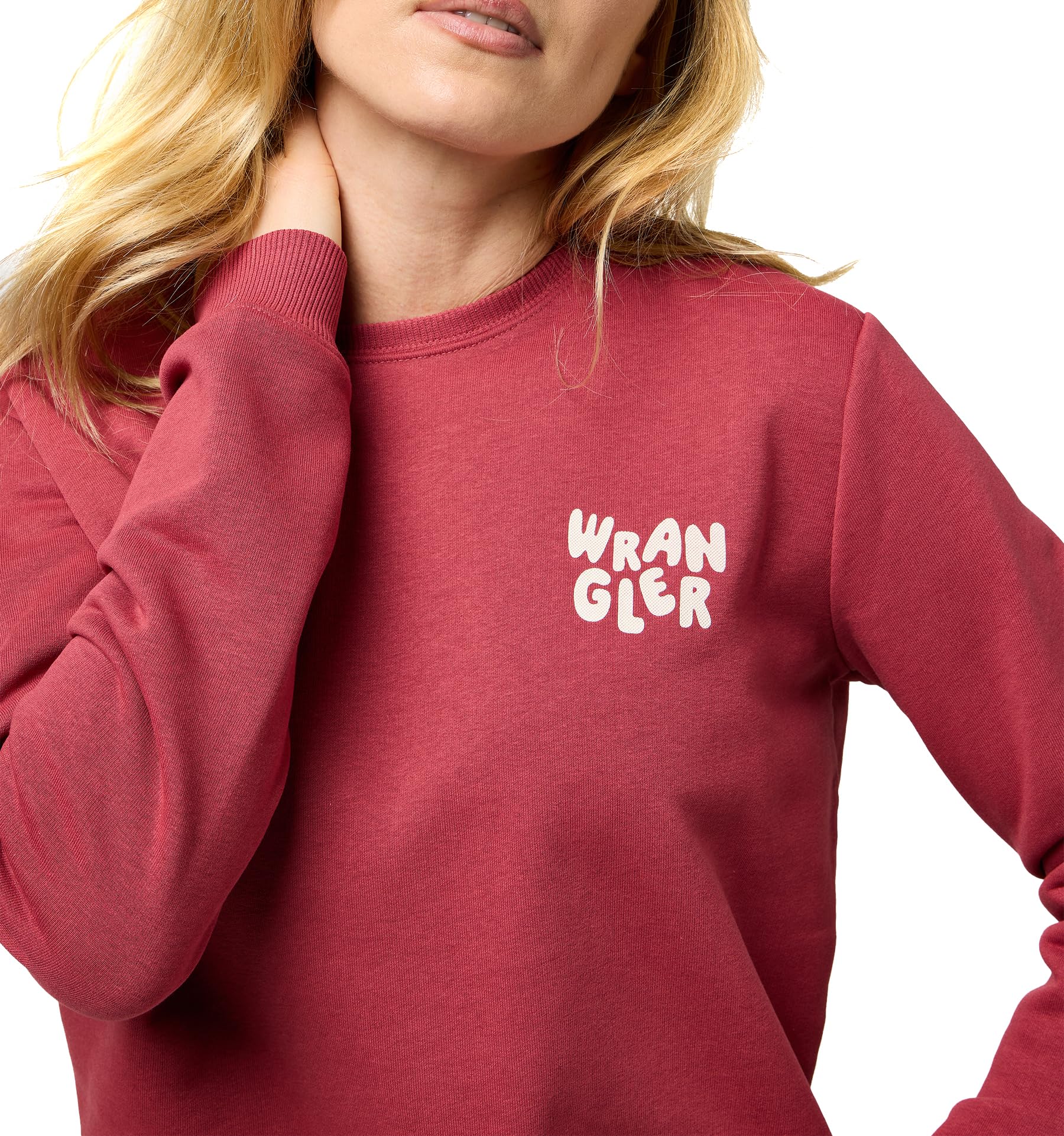 Wrangler Regular Sweat Felpa Donna