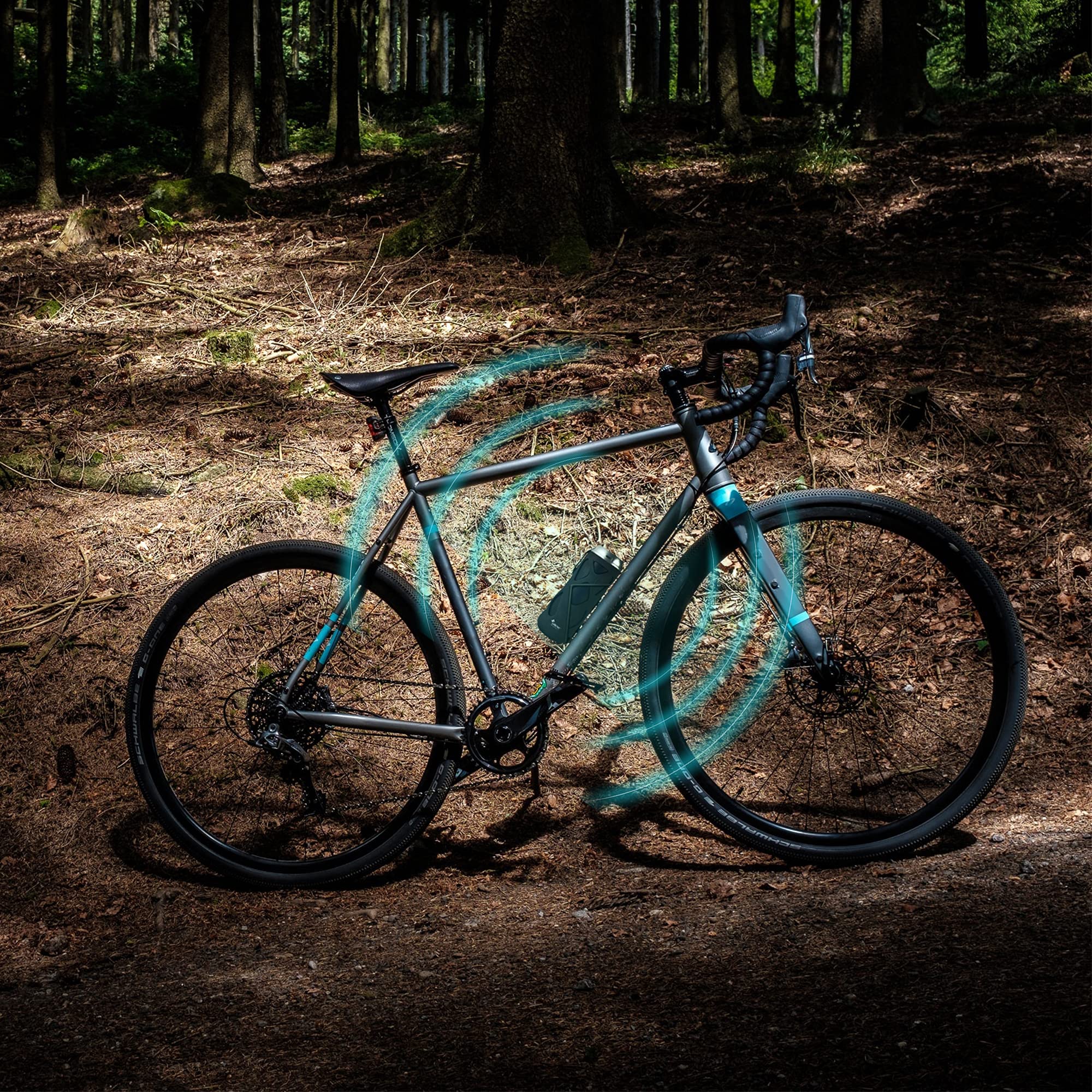 LEICKE Bluetooth Lautsprecher DJ Roxxx | spritzwassergeschützter tragbarer Lautsprecher | Kabellose Musikbox | fürs Fahrrad und Outdoor ​| Mit Wasserfest Stoßfest Mikrofon Portable 360° Stereo Audio