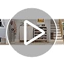 Tribesigns Shoe Cabinet with Doors, 20 Pairs Entryway Shoe Storage Cabinet with Shelves, 5-Tier Modern Free Standing Shoe Racks Storage Organizer for Closet, Living Room, Bedroom(White/Natural)