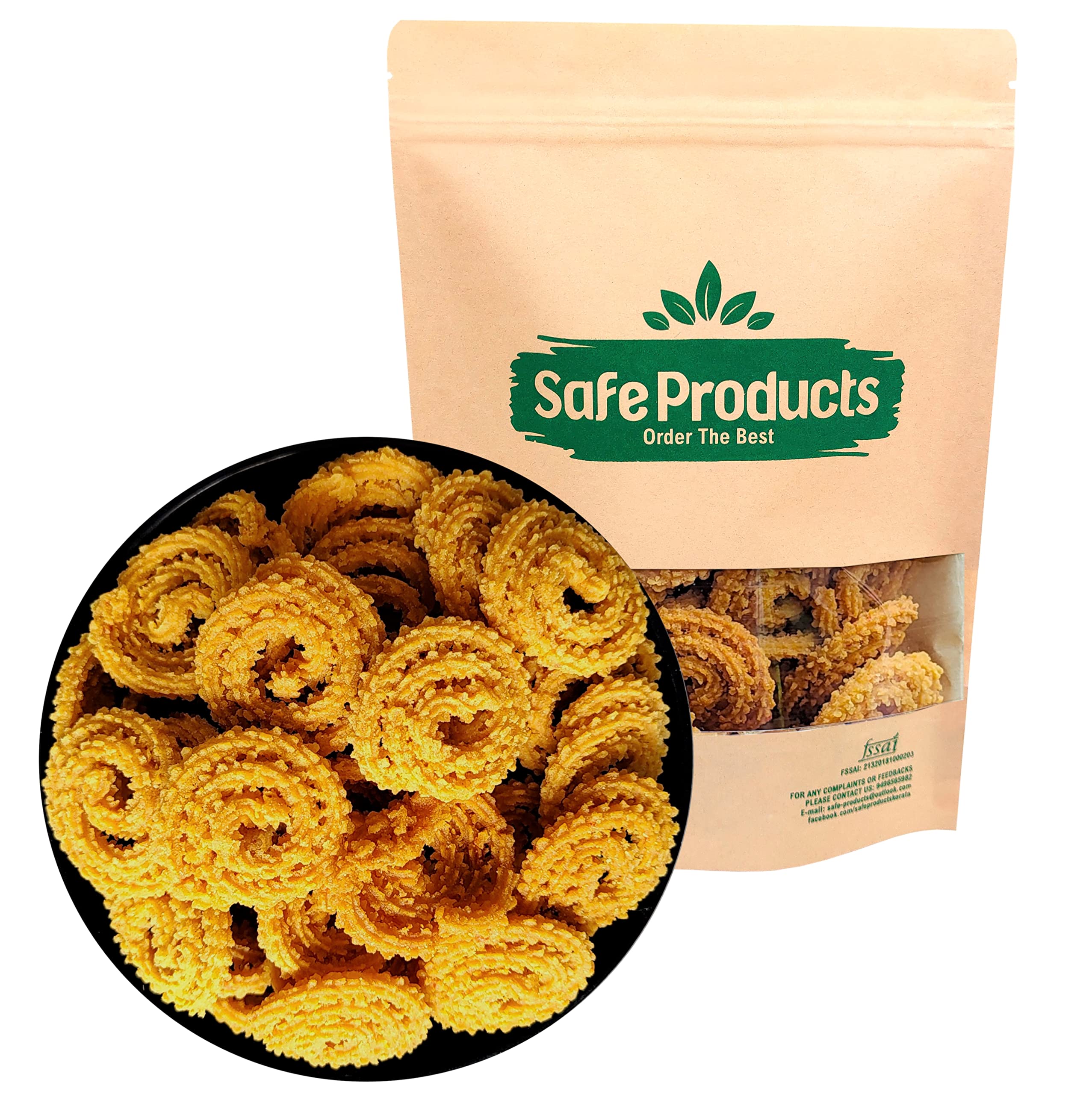 Safe Products Ari Murukku Rice Flour Chakli - 250 gm Chakoli Namkeen Indian Snacks (B0BRNH88PR) Amazon Price History, Amazon Price Tracker