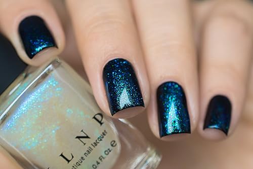 Miniatura 1915 de ILNP Madison Ave Esmalte de uñas holográfico metálico rosa antiguo