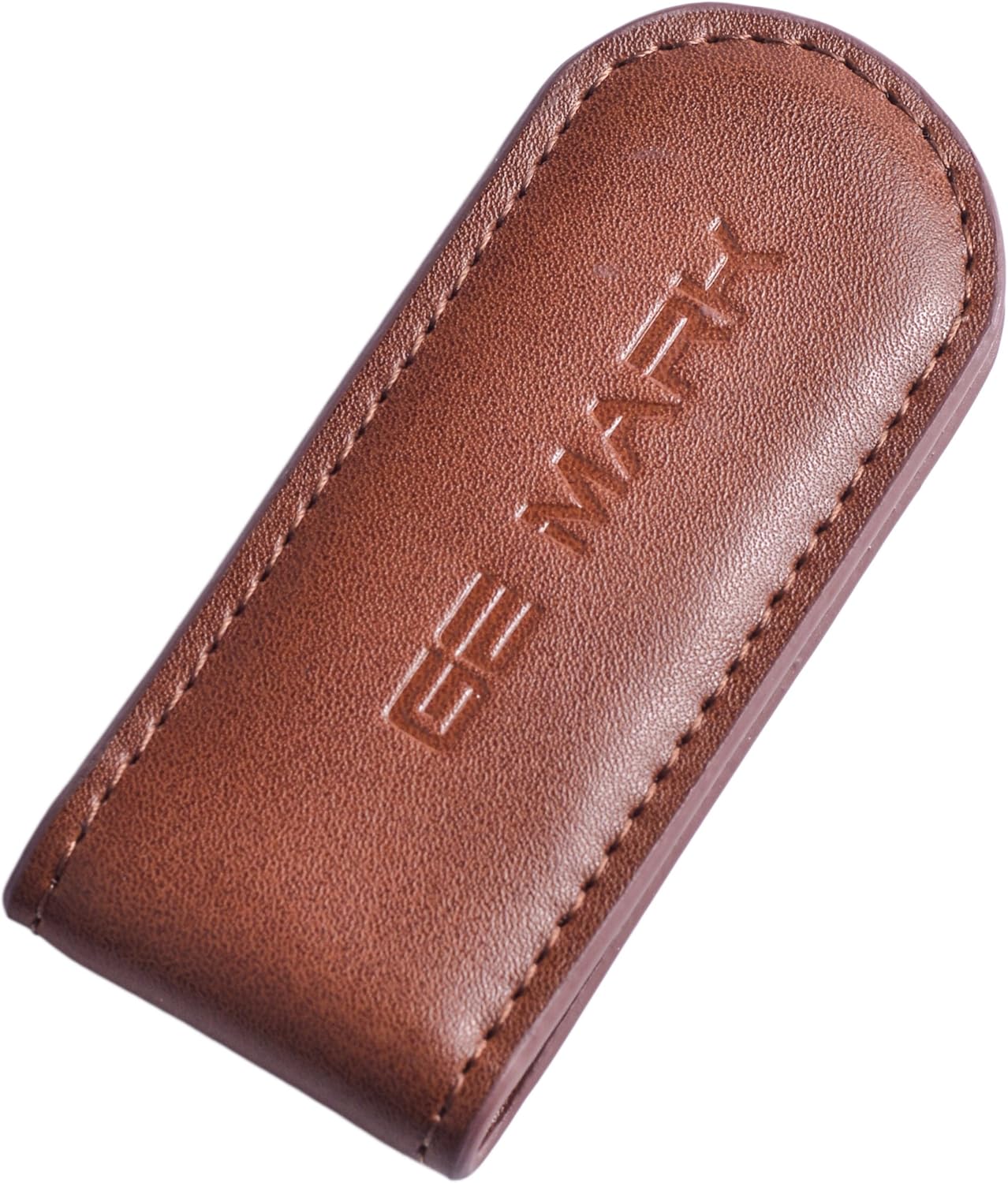 Leather Money Clip - Strong Magnets Holds 30 banknotes - for Men - Cash Leather Card Holder - Gift Box - Image 8