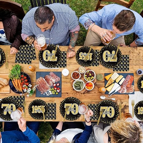 Vista 166 de ZOIIWA - Juego vajilla desechable 96 piezas de Little Boo para baby shower, suministros fiesta fantasmas para 24 invitados, platos, servilletas