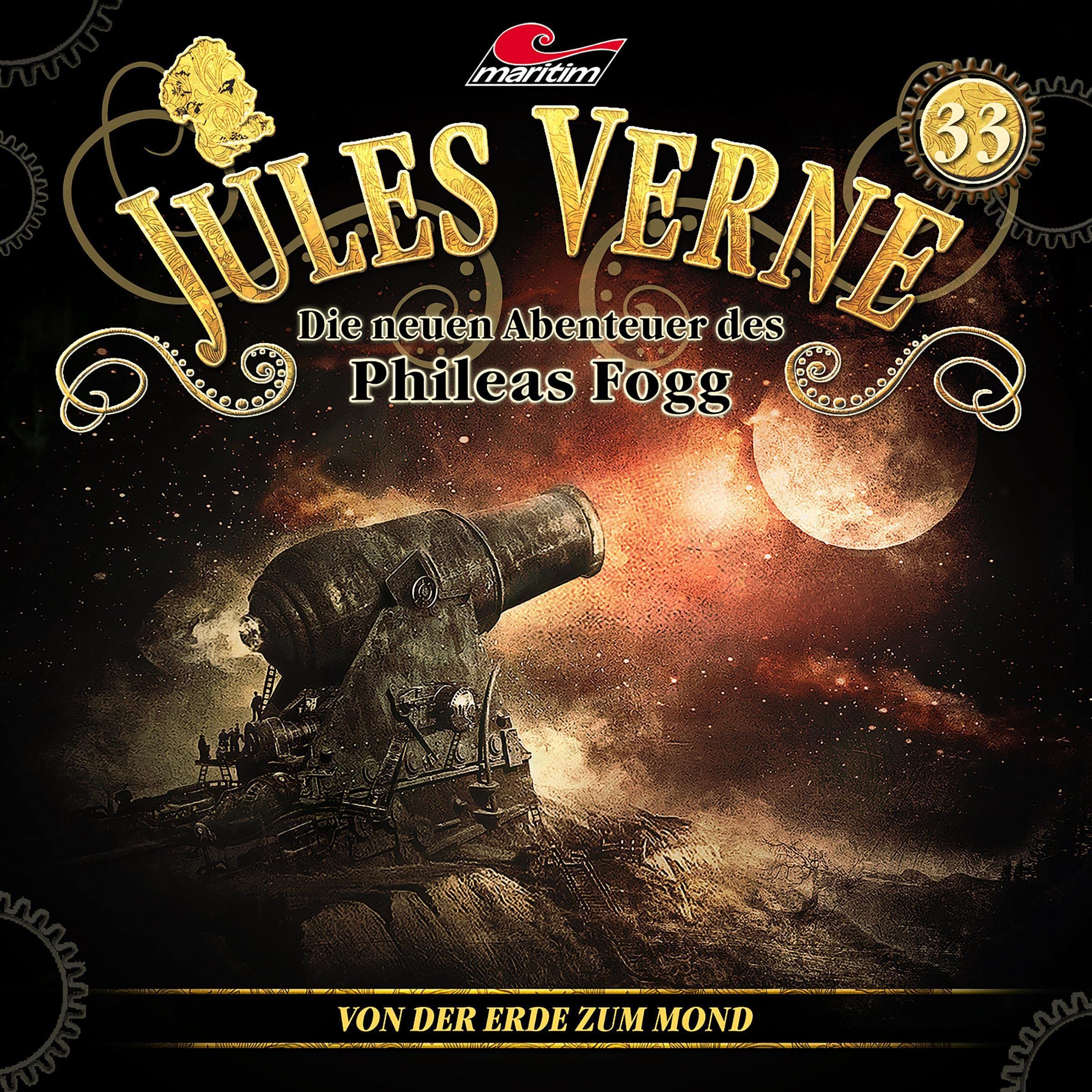 Cover art for Von der Erde zum Mond