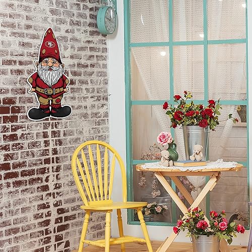Miniatura 10 de Rico Industries NFL Football Gnome Shape Cut Pennant - Home and Living Room Décor - Soft Felt EZ to Hang