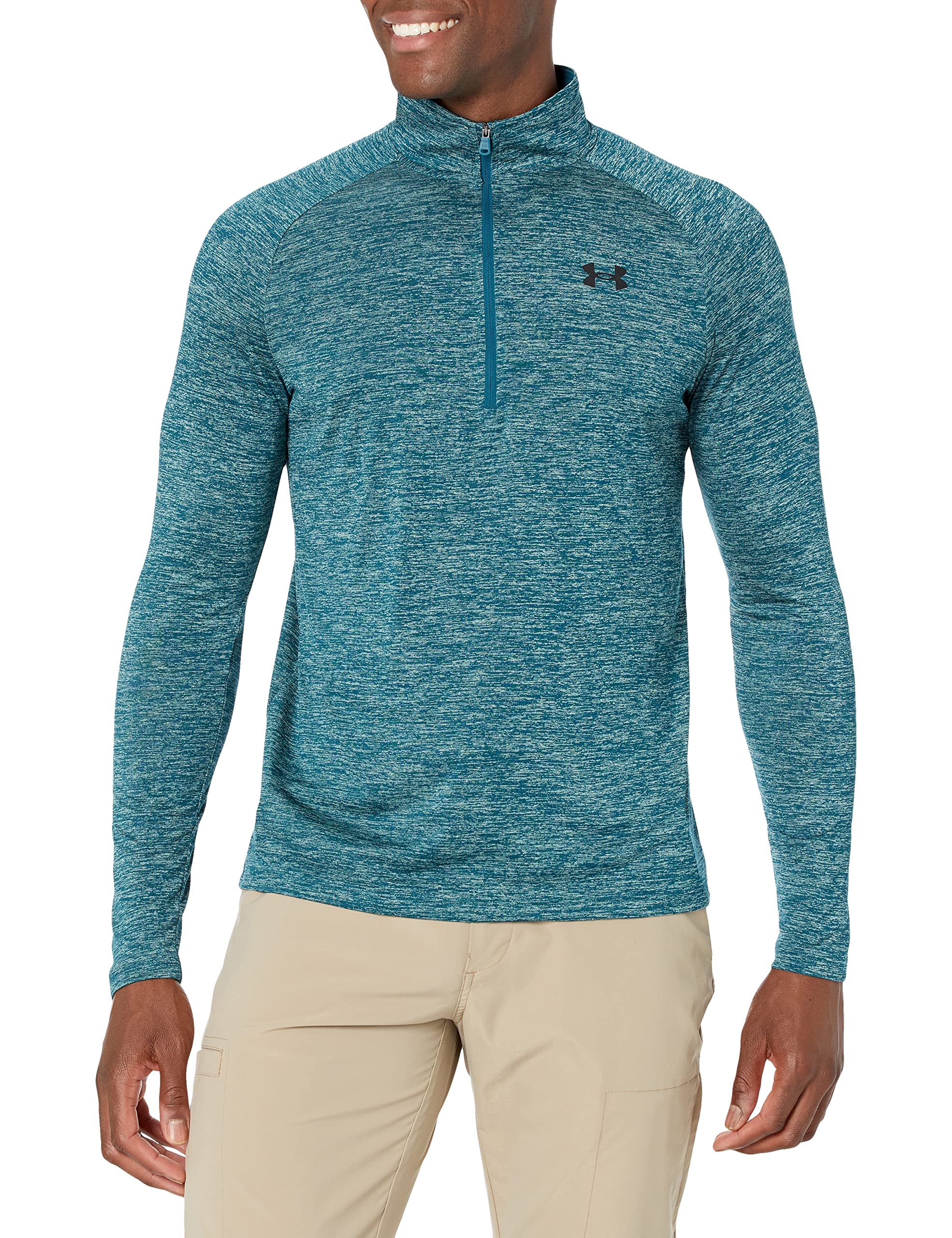 Under Armour mens Tech 2.0 1/2 Zip-up Long Sleeve T-shirt Shirt