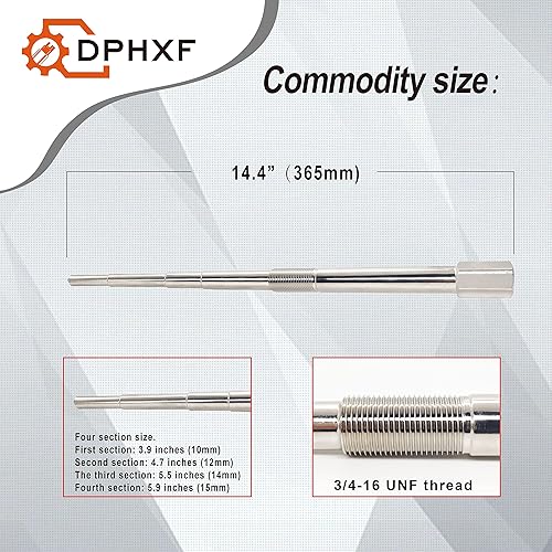 Miniatura 2 de DPHXF Extractor de embrague de accionamiento endurecido para Polaris RZR, Ranger, General, Sportsman, Scrambler, Moto de nieve, reemplaza al OEM