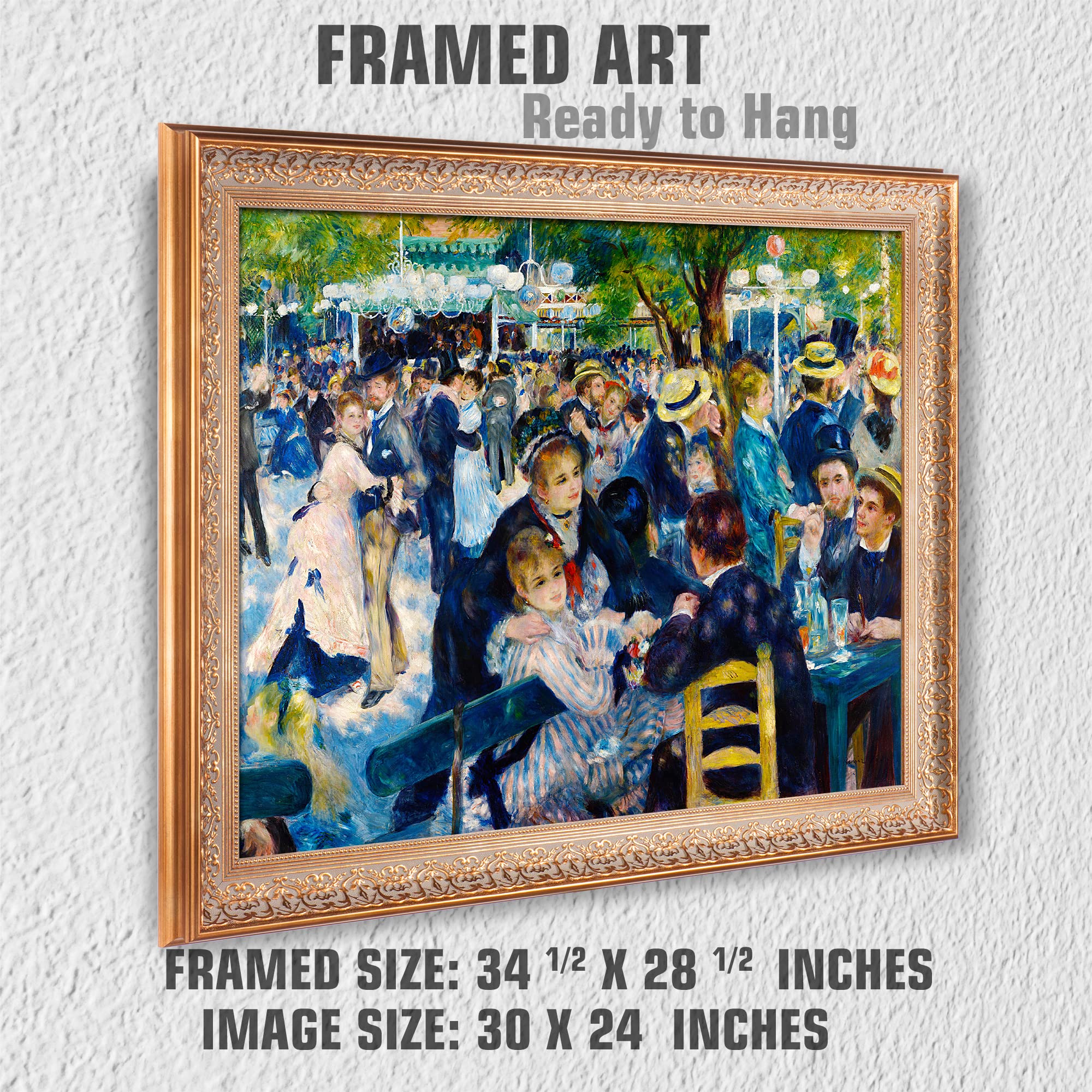 Amazon.co.jp: ピエール=オーギュスト・ルノワール作 Bal du Moulin de