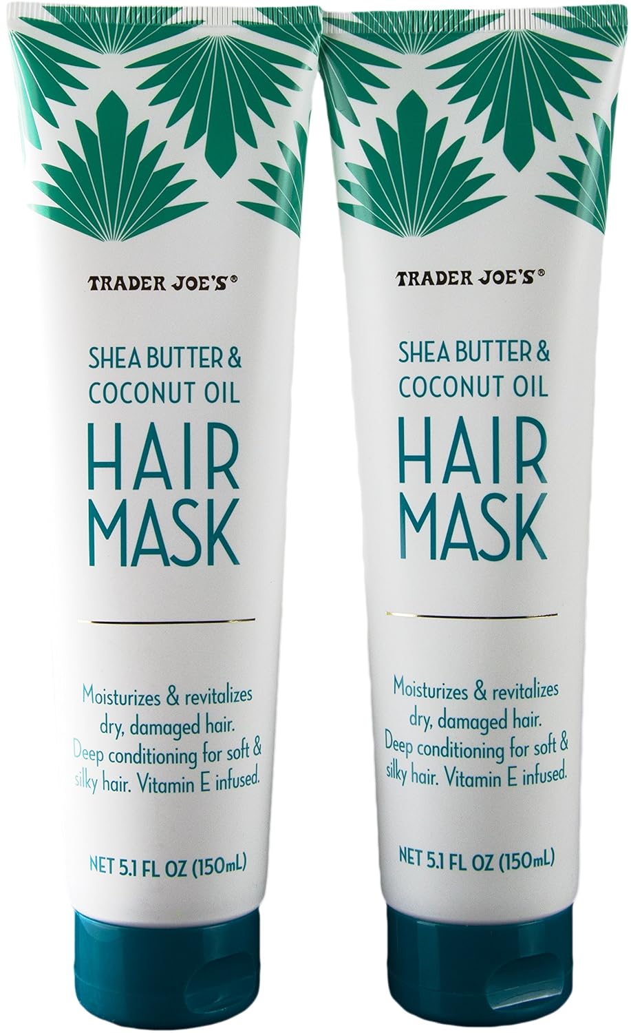 Shea Butter and Coconut Oil Hair Mask (2 Pack)
