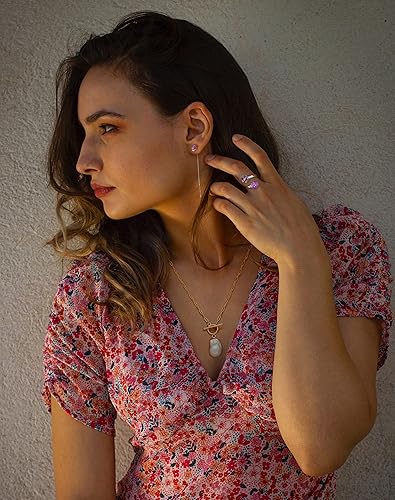 Miniatura 6 de SOFYBJA Collar con medallas de San Benito, dije de oro de 18 quilates, dije de cruz de moneda, protección contra el mal, joyería religiosa, regalos