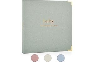 Baby Memory Book: Timeless 5-Year First Album for Boys, Girls, and Gender Neutral