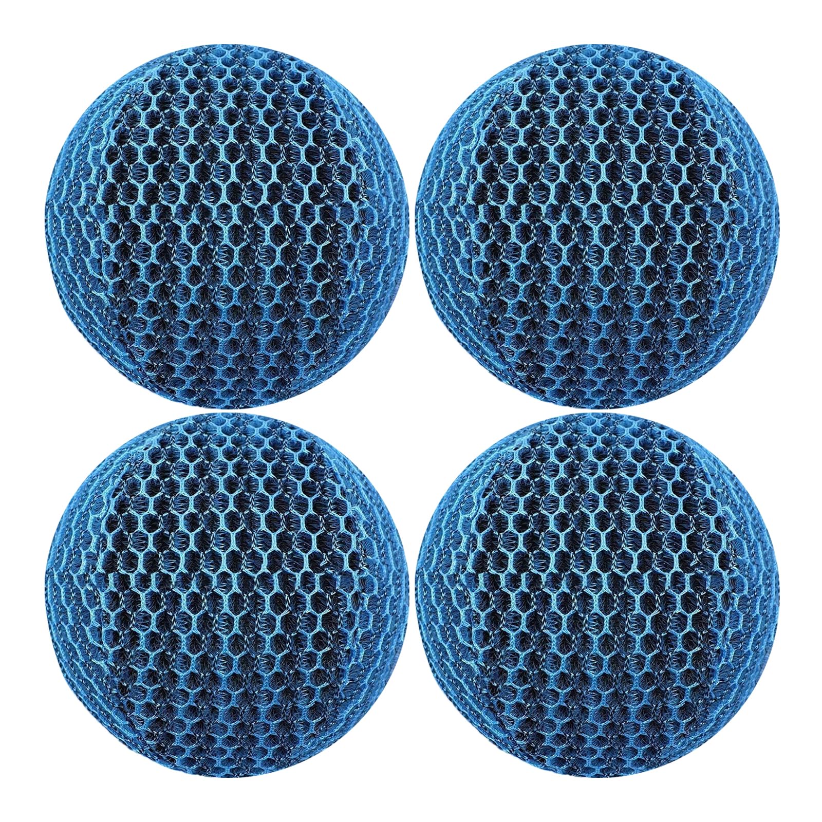 HDOYTXXM 4Pieces Scum Absorber Sponge Ball for Cleaning Hot Tubs Bathtubs Stain Absorbing Oil Home Bathroom Maintenance Hot Tubs Scum Ball