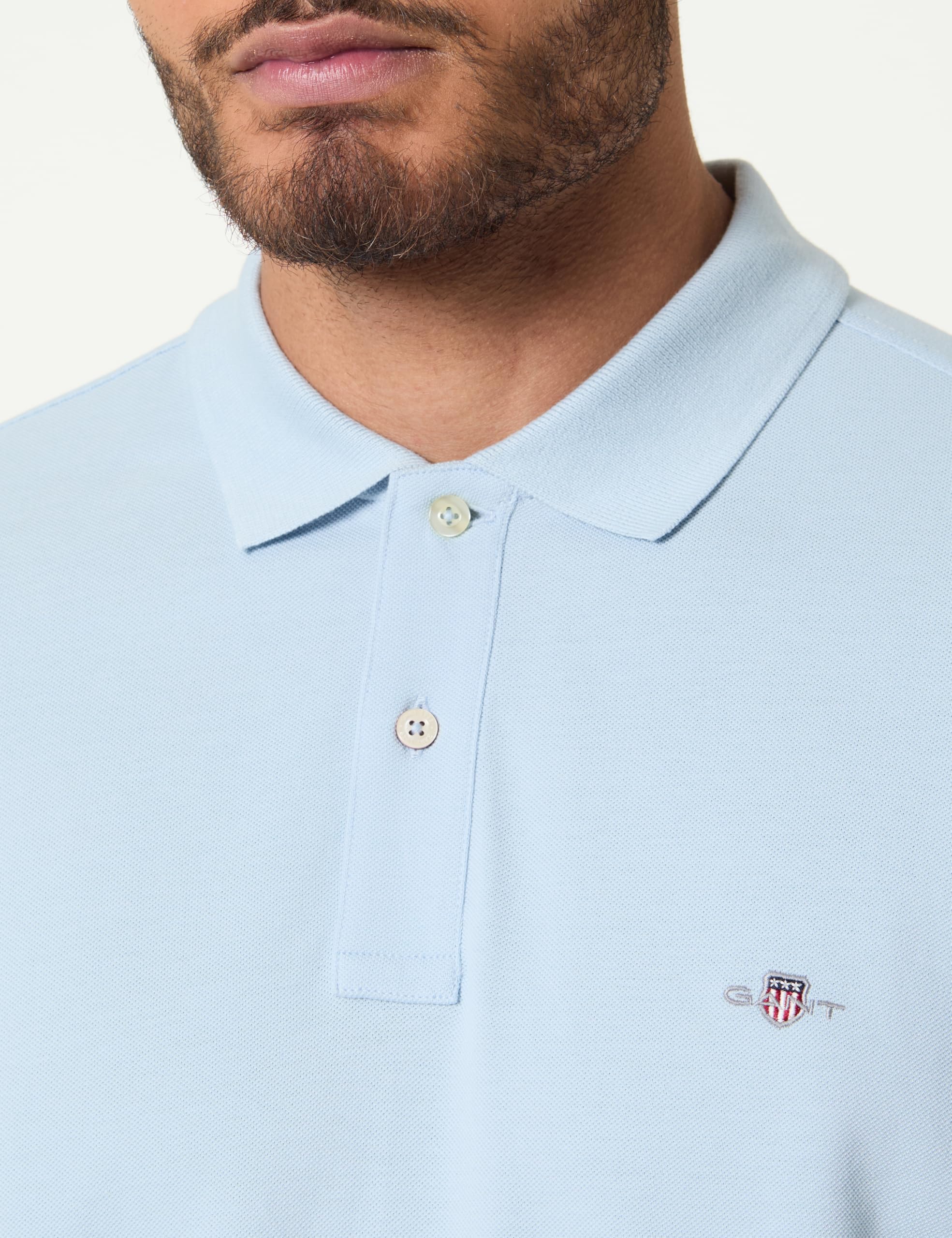 Gant REG EMB Archive Shield Polo - S – Bild 2
