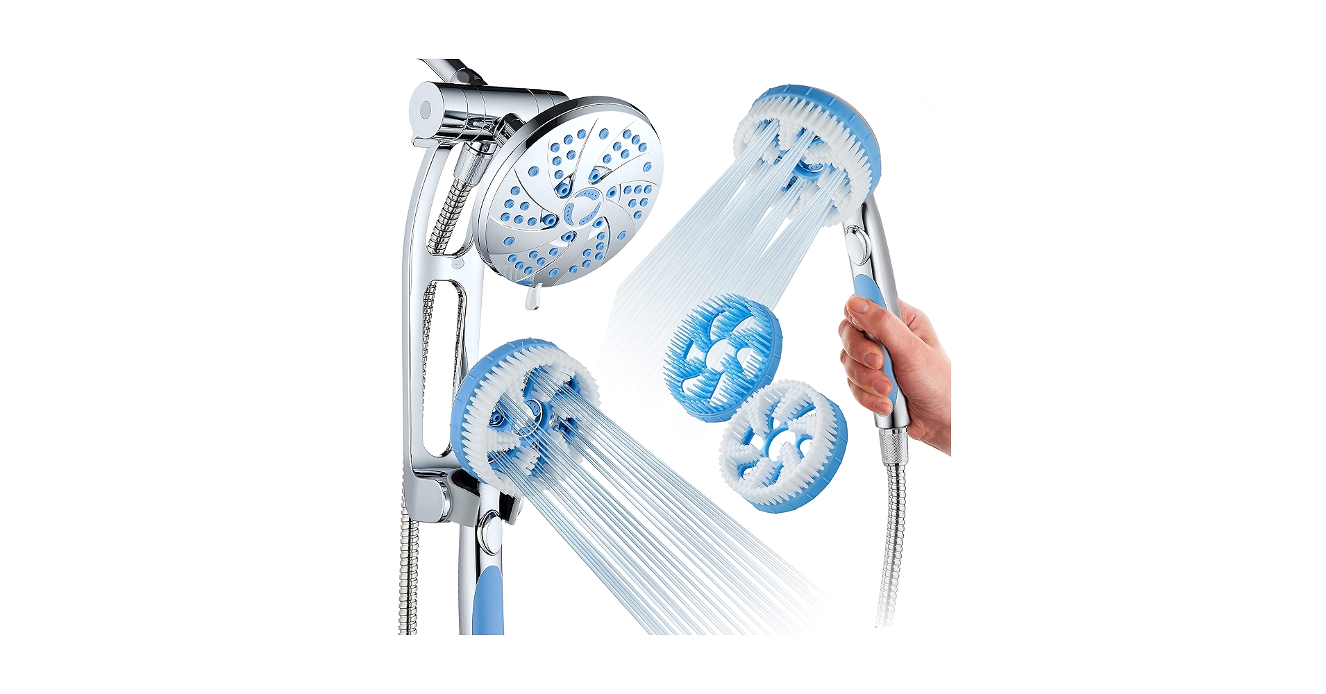 HOLISTIC　CURE　SHOWERHEAD Amazon.com: Delta Faucet 6-Spray SureDock Magnetic Shower