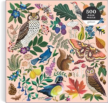 Galison - Nature in Autumn 500 Piece Jigsaw Puzzle for Adults
