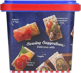 M.Y. San Skyflakes Cracker in Plastic Pail 800 g (Pack of 2)