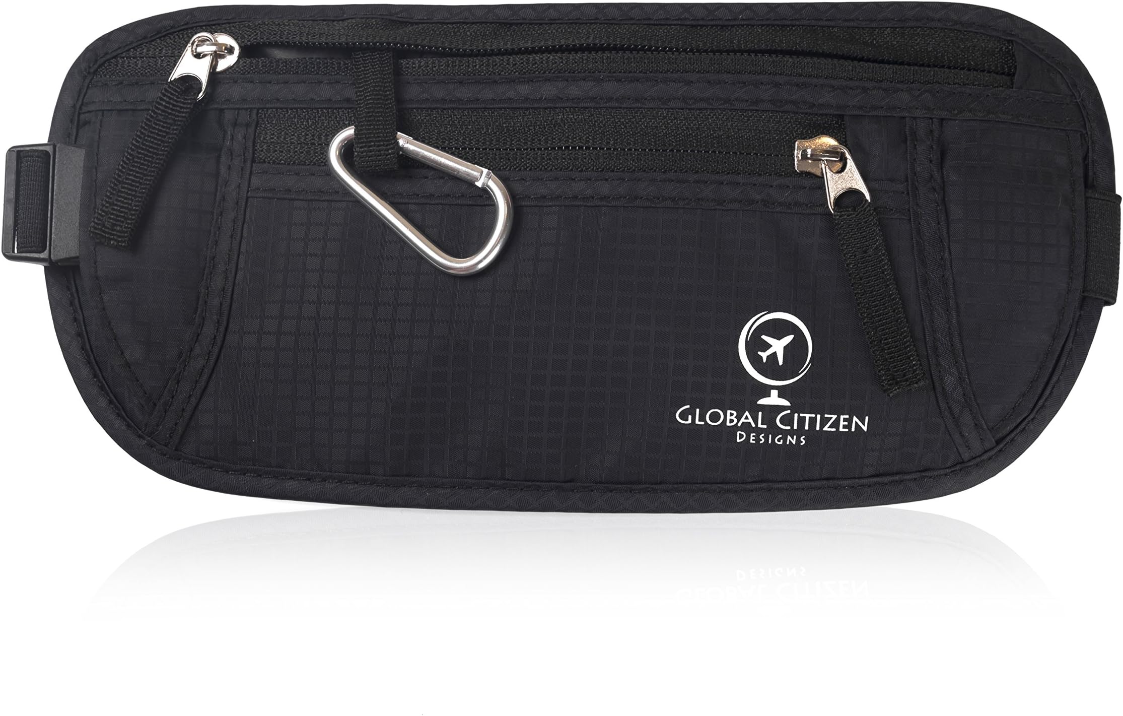 Hidden Travel Money Belt - Quality RFID Waist Wallet Keeps Your Passport Safe