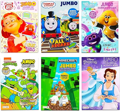 Miniatura 2 de 16 libros para colorear a granel para niños de 4 a 8 años. El paquete surtido incluye 16 libros para colorear y actividades para niños (sin