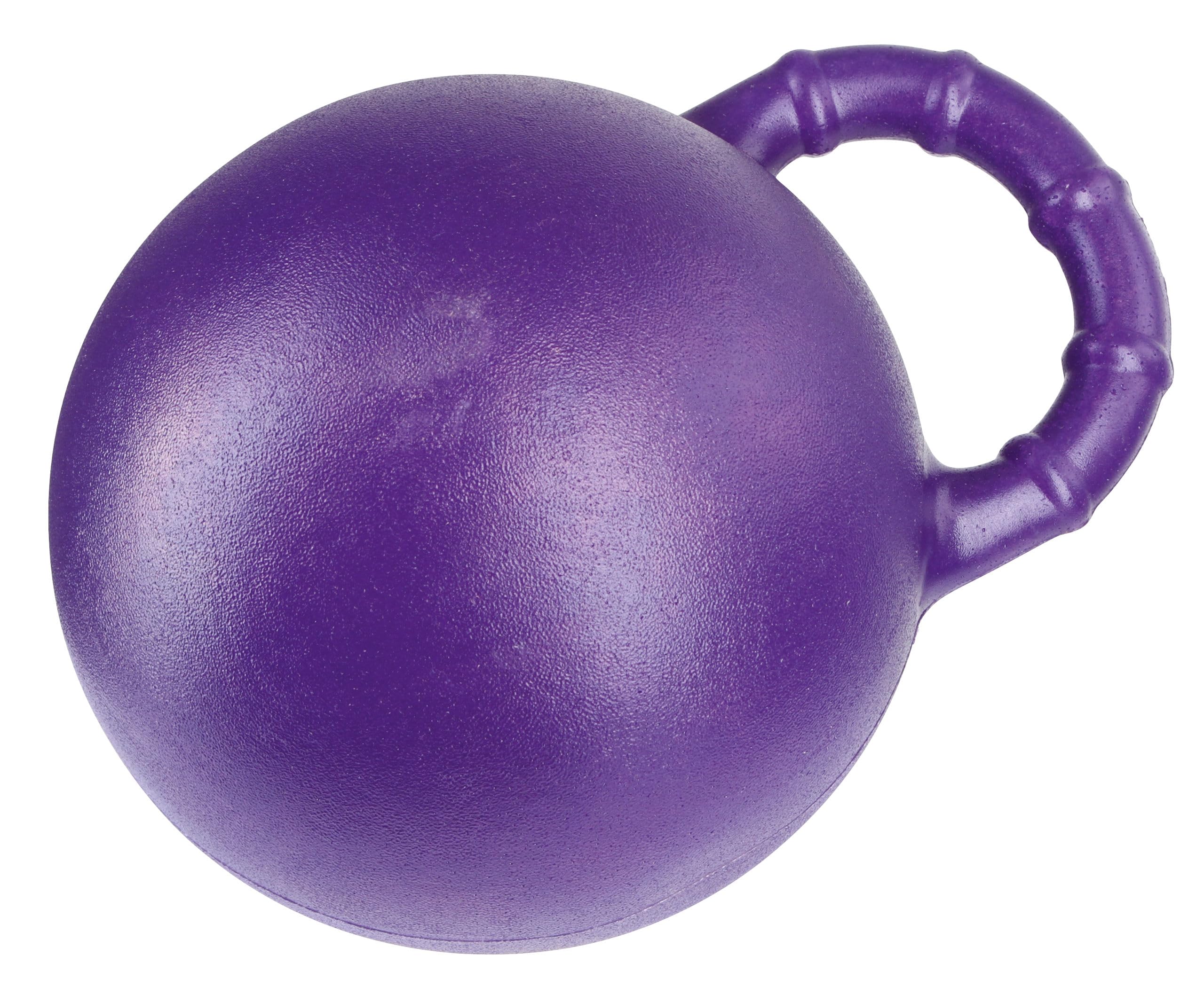 Kerbl Caballo Jugando a la Pelota, Sabor Menta, Morada, 25 cm, Resistente a mordidas, con válvula Especial