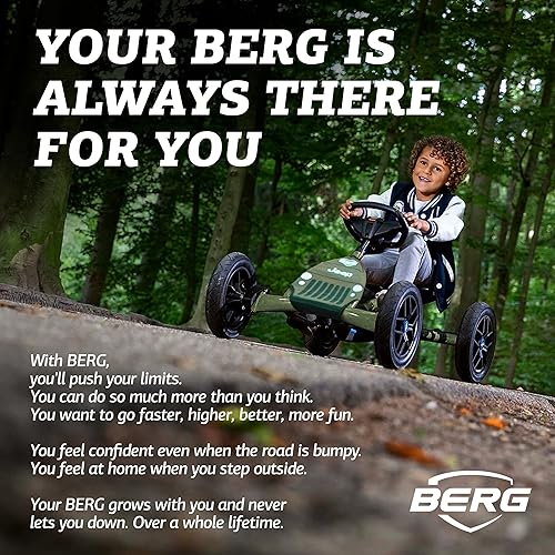 Miniatura 24 de Berg Toys Choppy Neo Pedal Go Kart para niños y adultos – Juguete ajustable para niños de 4 a 8 años – Go Karts con sistema BFR, coche de pedal al