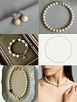 960Pcs 6mm Natural Gemstone Beads,1mm Hole Adult Jewelry Craft