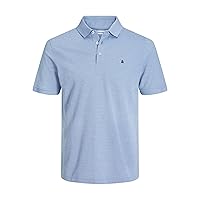 JACK & JONES Jjepaulos Polo Ss Noos Maglietta, Pacific Coast