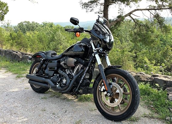SLMOTO ABS Plastic Quarter Fairing Windshield for Harley Sportster XL 883