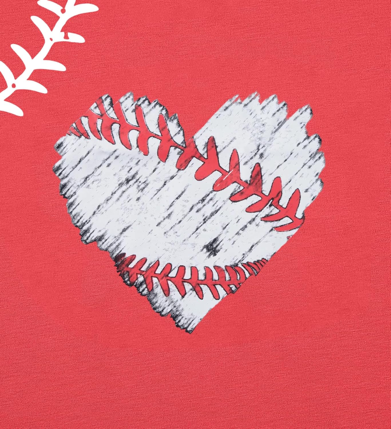 Baseball Tank Tops Women Baseball Heart Print Shirt Funny Play Ball Tank Casual Sleeveless Vest Summer Graphic Tee Top - Image 5