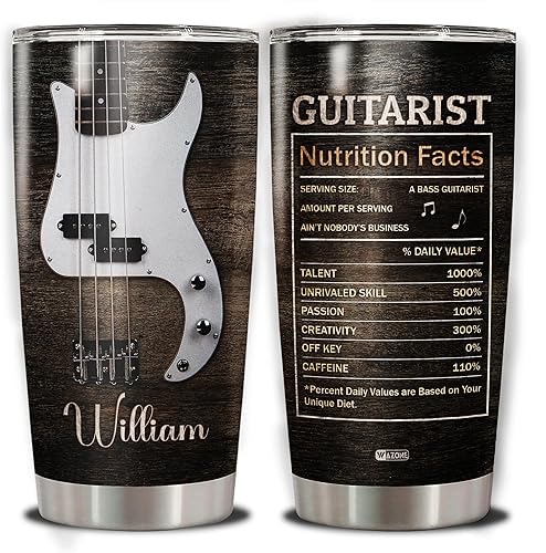 Vista 63 de WAZONE Vaso temático de casino personalizado con nombre personalizado, taza de viaje con tapa, taza de café aislada de 20 onzas, 30 onzas, refranes