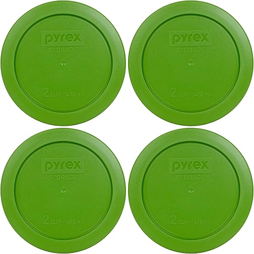 Miniatura 8 de Pyrex - Cubierta redonda para recipiente de cristal con capacidad para 2 tazas #7200-PC para tazones de cristal