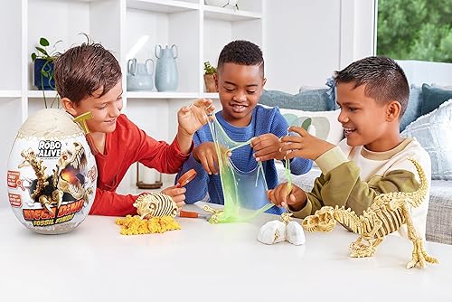 Miniatura 6 de Robo Alive Mega Dino Fossil Find (Brontosaurios) por ZURU Dig and Discover, STEM, Excavar fósiles prehistóricos, juguetes de dinosaurio, juguetes