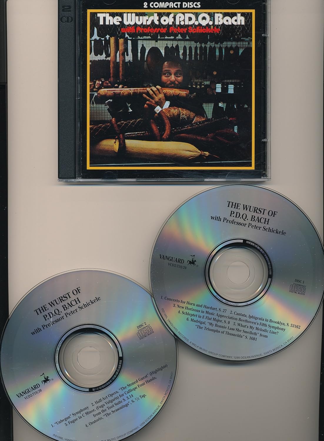 P.D.Q.BACH WURST OF,THE P.D.Q.BACH Amazon.ca Music