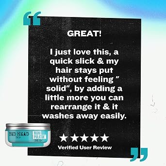 Bed Head by TIGI Manipulator Texturising Hair Putty, 57g