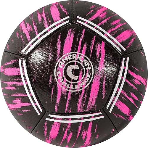American Challenge Balón de fútbol Kura Tamaño 3, tamaño 4 y tamaño 5 Disponible en 6 colores vibrantes