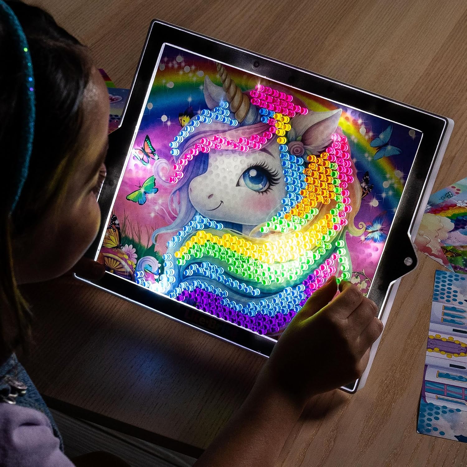 Lite-Brite Color Pop Rainbows Edition