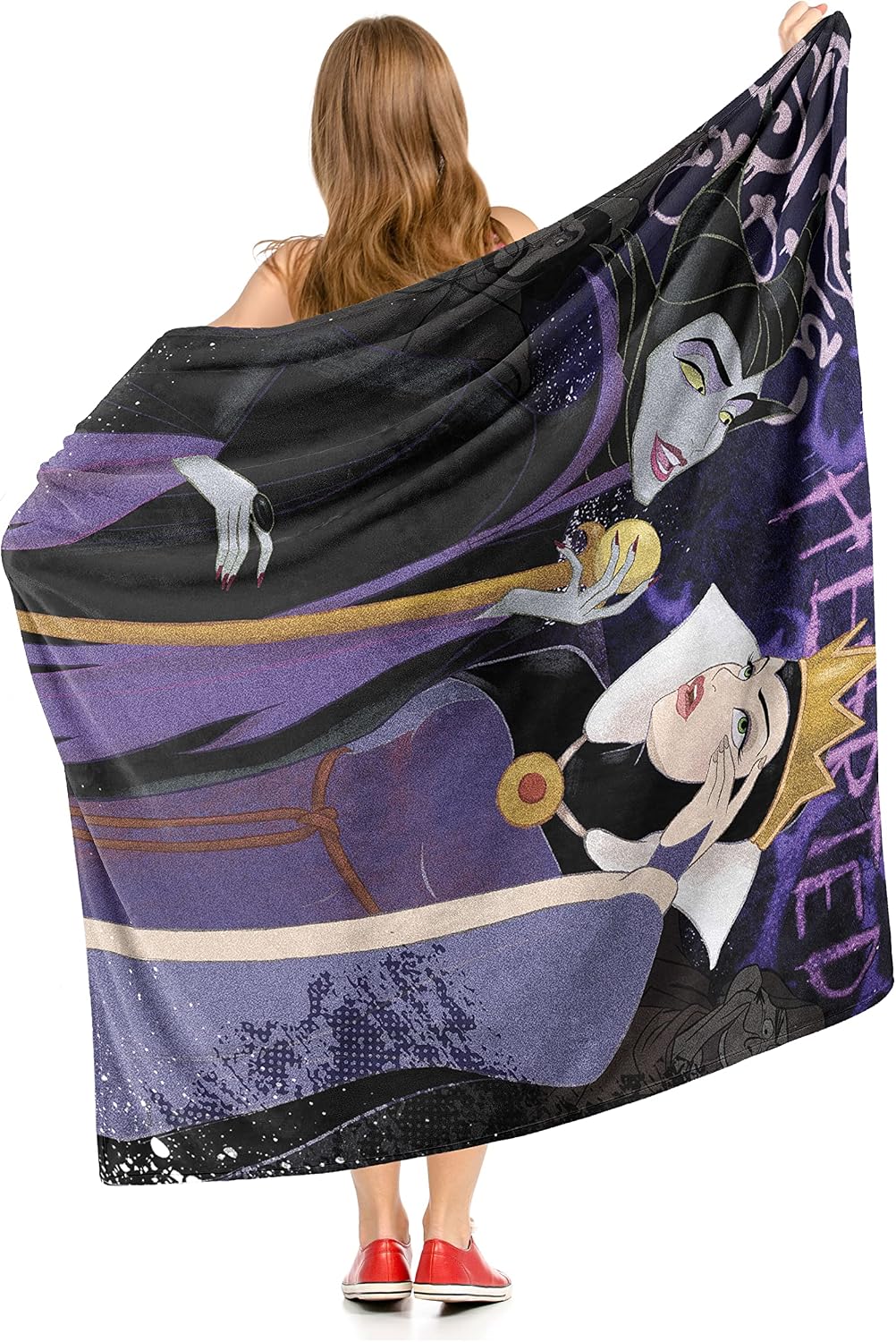 Northwest Villains Silk Touch Throw Blanket, 50" x 60", Just Blackhearted
