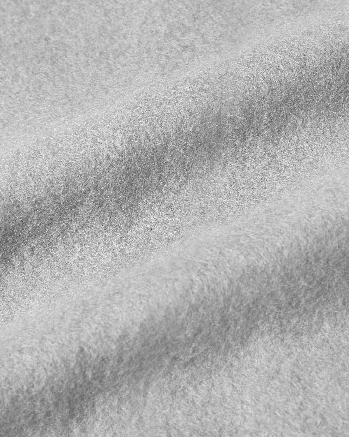 GIVON Women's Lightweight Fleece Zip Up Hoodie Regular Fit Solid Color with White Drawstring & Zipper - Image 6