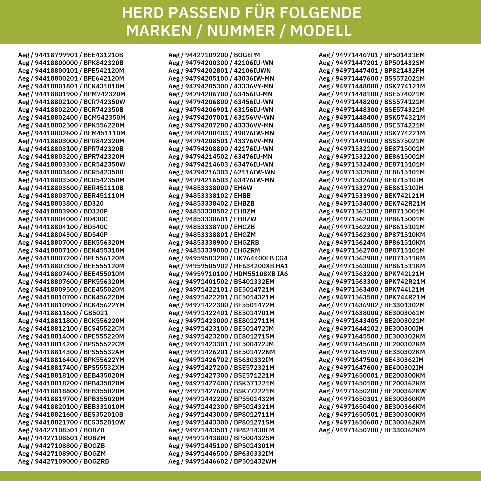 eVendix Haltegitterset 405549214/6 Links rechts für Backbleche und Roste Backofen