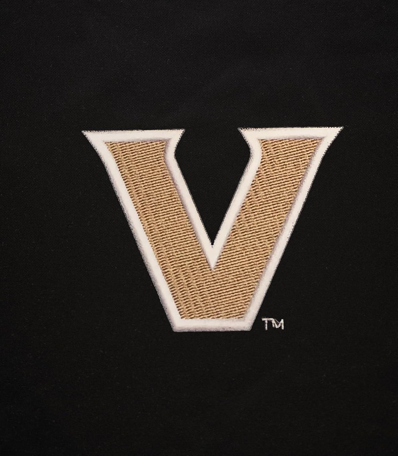 Vantage Apparel Men's Collegiate Full Zip Soft Shell Micro Fleece Jacket, Vanderbilt Commodores, Black, Small