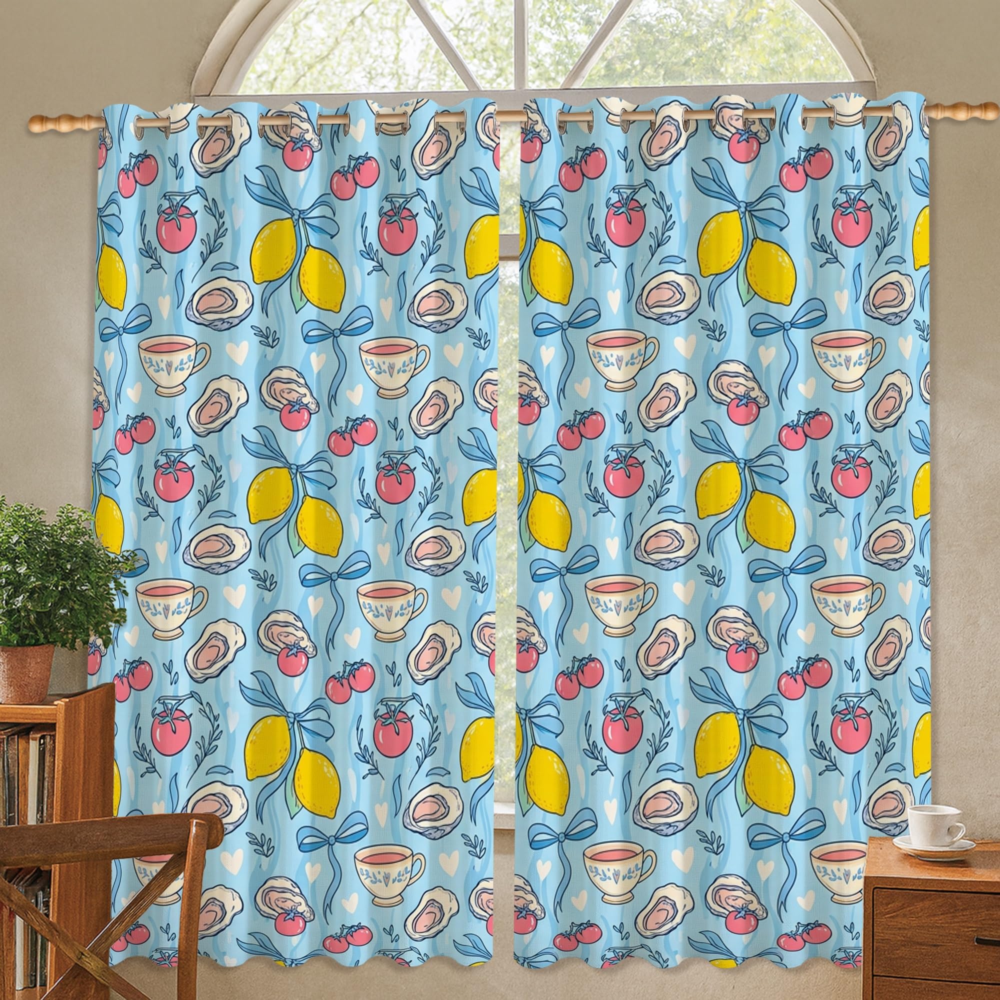 Rideaux occultants à motif ludique pour la chambre de vos enfants