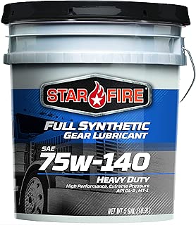 StarFire Full Synthetic 75W140 Gear Lubricant 5 Gallon Pail - coolthings.us