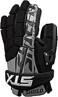 STX Shield Lacrosse Goalie Glove: Fixed Thumb Guard, Extra Thumb Protection & Enhanced Mobility