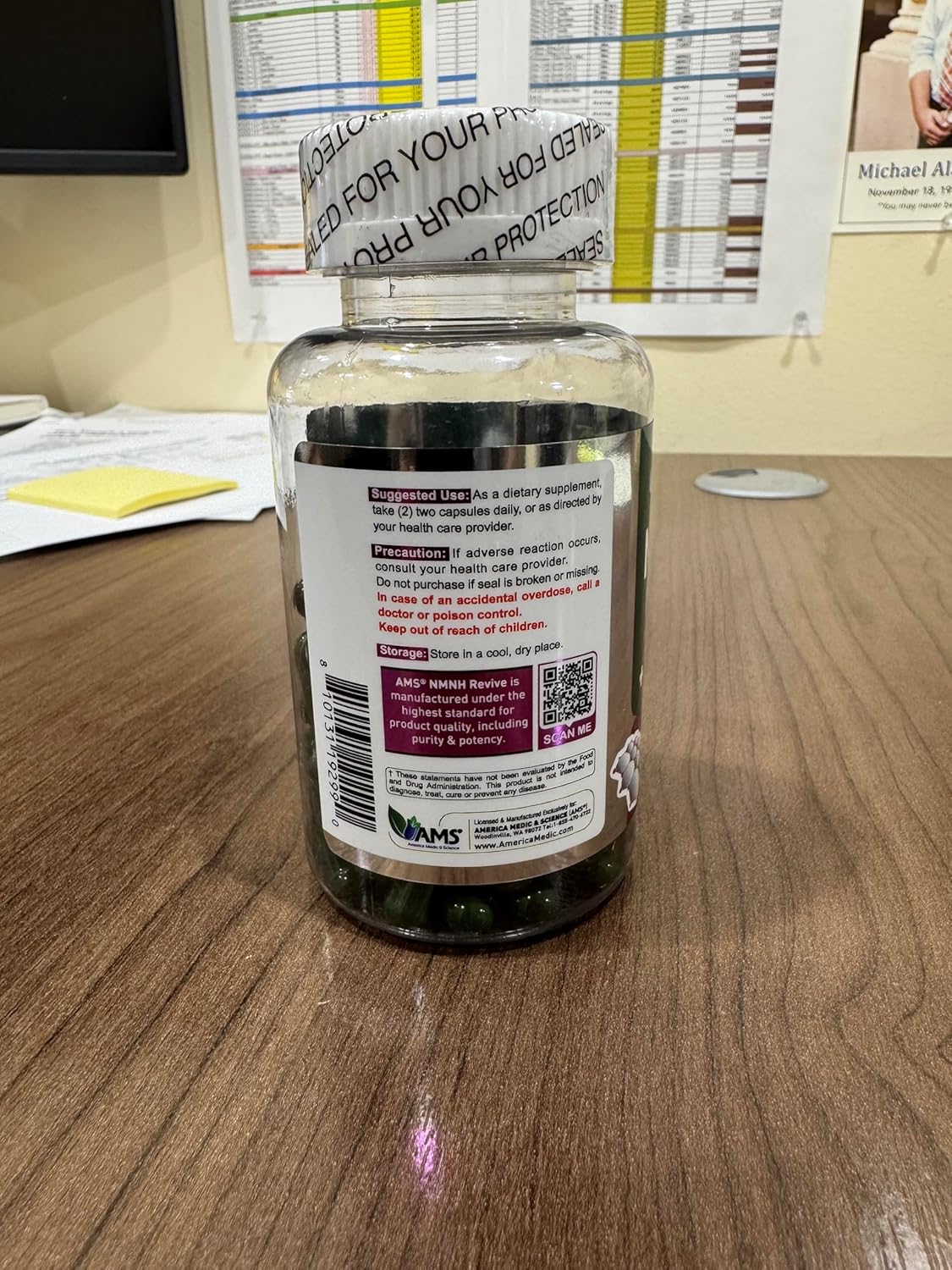 America Medic & Science NMNH Revive – Dual NAD+ Precursor Supplement for Longevity, Healthy Aging, Energy, Metabolic Function, Skin & Cellular Health – 60 Capsules for Daily Vitality - Image 8