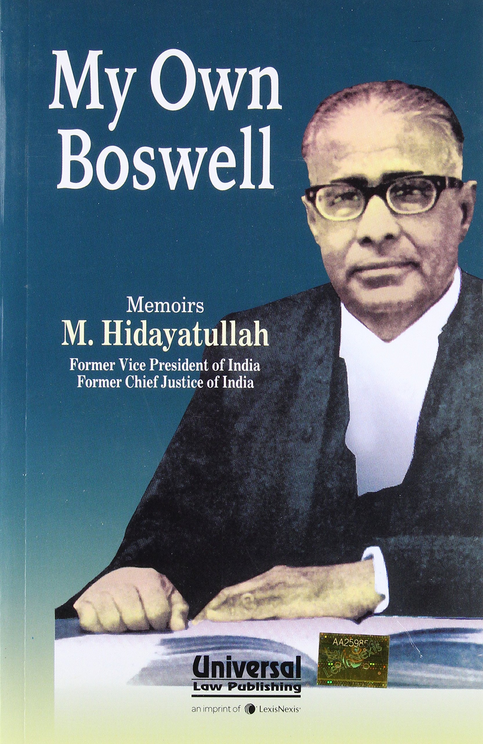 My Own Boswell (Reprint)