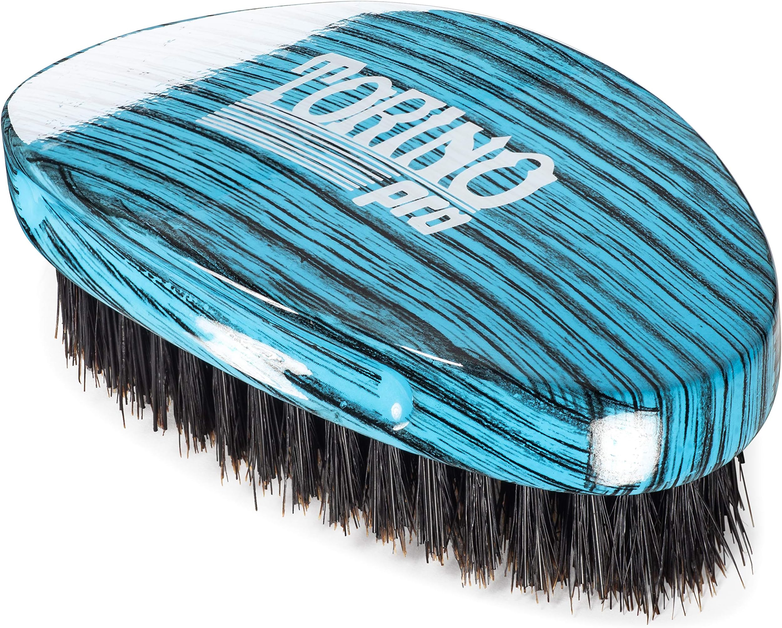 Torino Pro Medium Hard Palm Curve Wave Brush #1770-360 - Great for Wolfing - For 360 Waves by Brush King