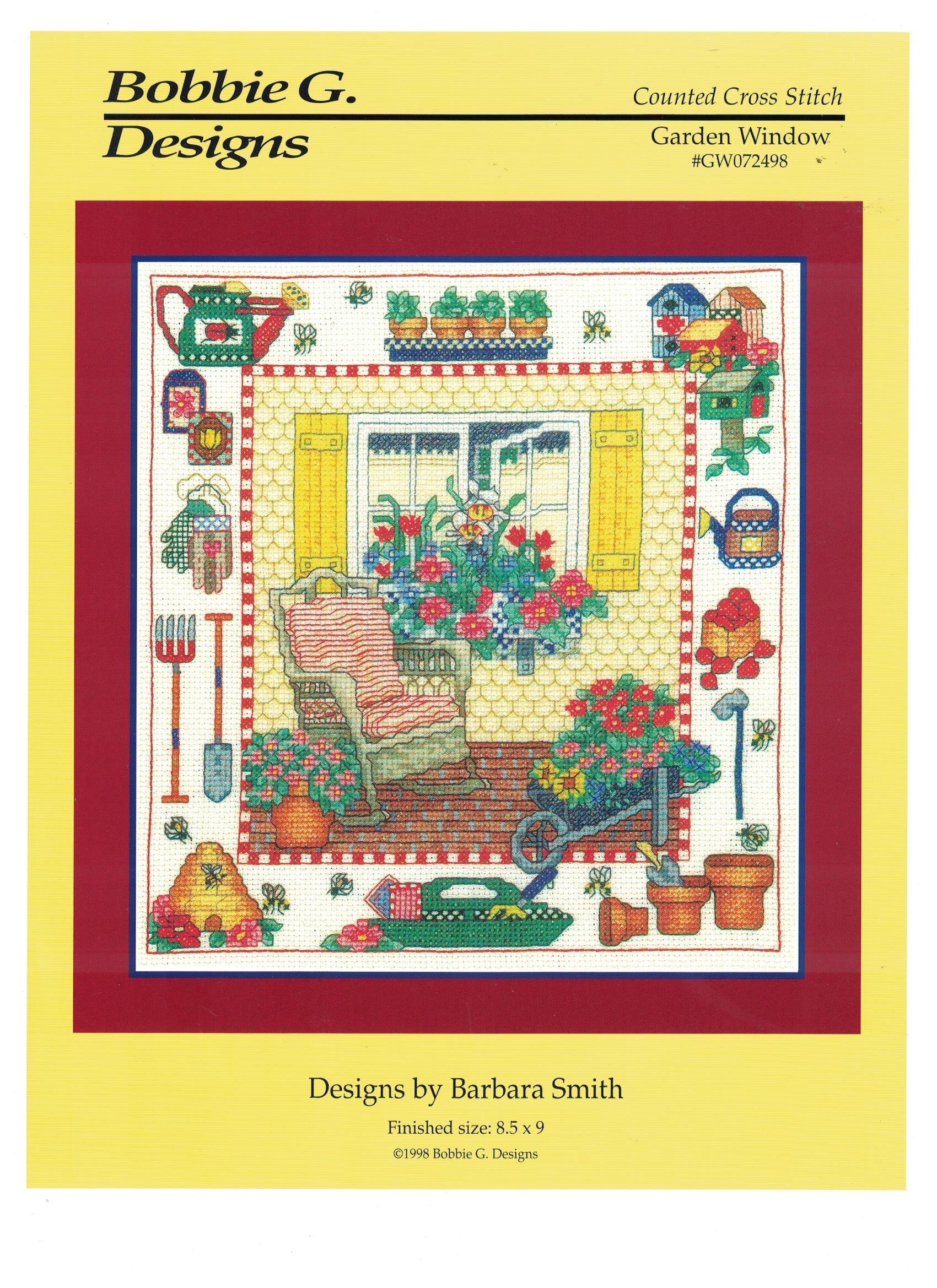 Amazon.com: Garden Window by Bobbie G. Designs Cross Stitch Pattern #GW072498 : Arts, Crafts & Sewing Amazon.com: Garden Window by Bobbie G. Designs Cross Stitch Pattern #GW072498 : Arts, Crafts & Sewing