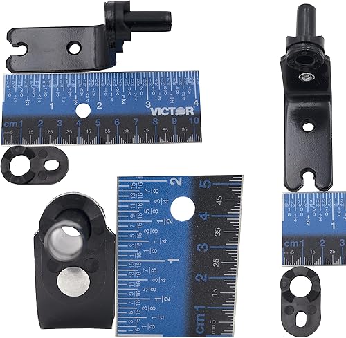 Miniatura 3 de Supplying Demand WR13X10020 WR49X5099 Kit de repuesto para bisagra de puerta inferior y leva para refrigerador, modelo específico, no universal